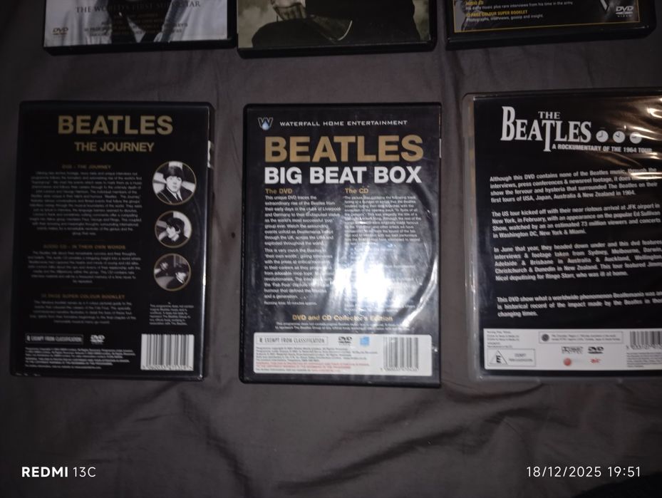 Conjunto  3 CDs  Beatles.
