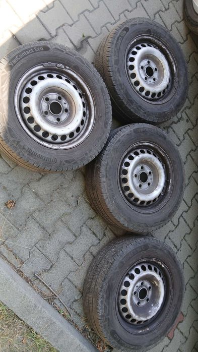 VW Multivan/Transporter T5 koła felgi stalowe opony lato 215/65R16C