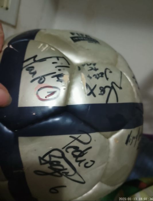 Bola Euro 2004 Assinada Adidas