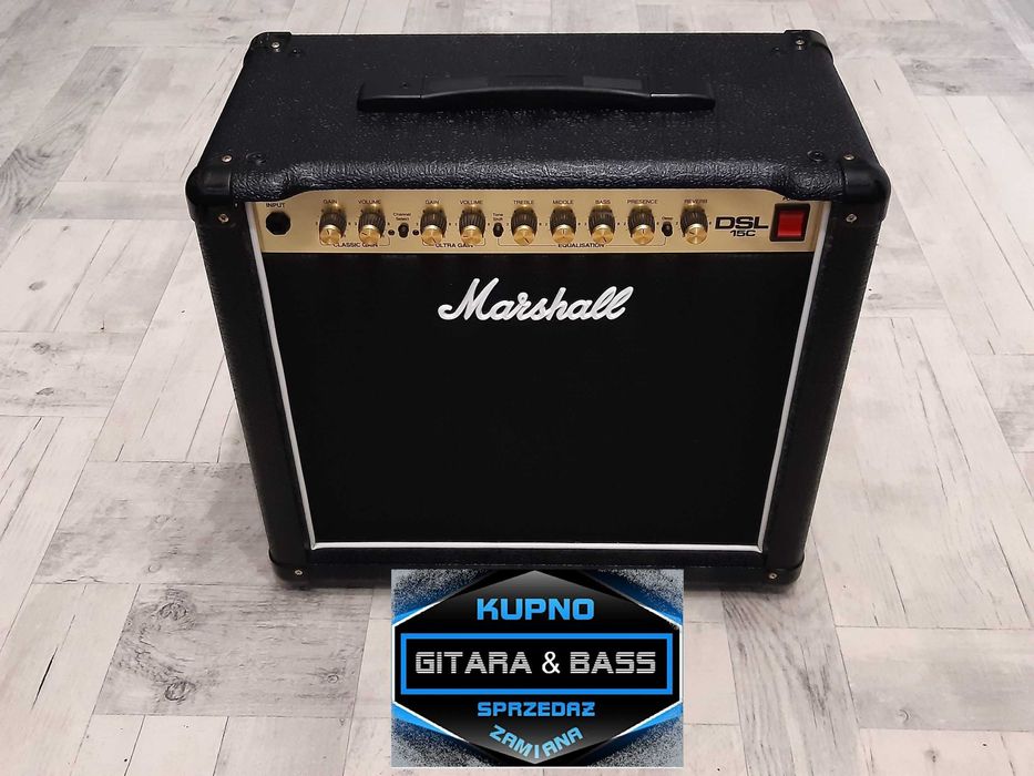 Lampowy Wzmacniacz Gitarowy Marshall DSL15C -reverb- wysyłka - zamiana