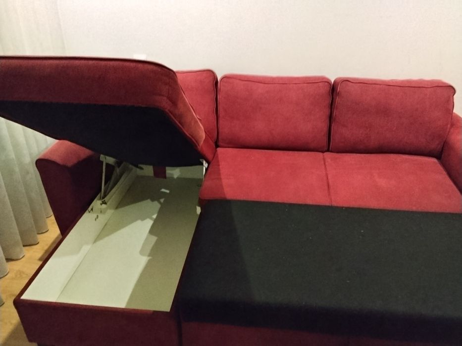 Sofá cama com chesslong