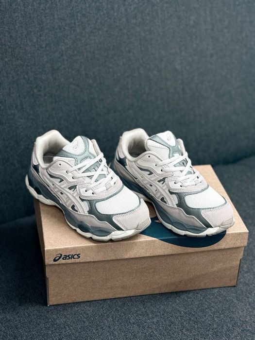 Кросівки Asics Gel-NYC білі сірі бежеві  Asics Gel NYC  Нові  35 - 44 жіночі чоловічі