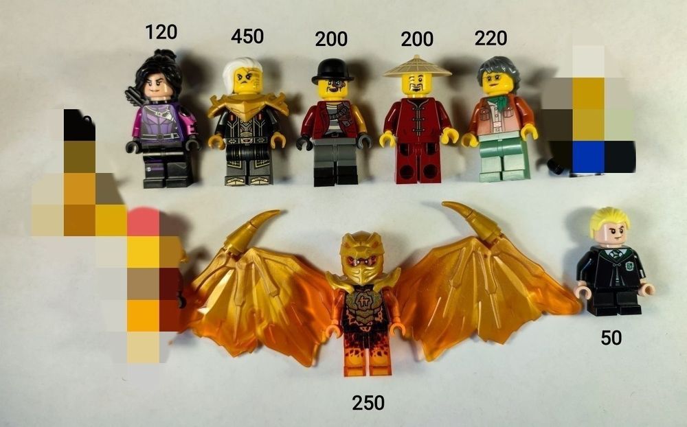 Оригінал LEGO Ninjago Star Wars Lord of the Rings Minecraft фігурки