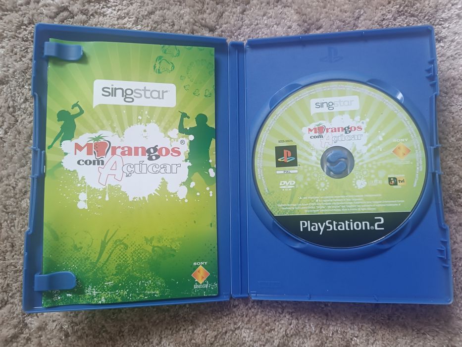 Singstar Morangos com Açúcar (PS2)