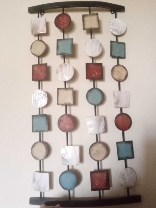 Peça Decorativa Parede em Ferro