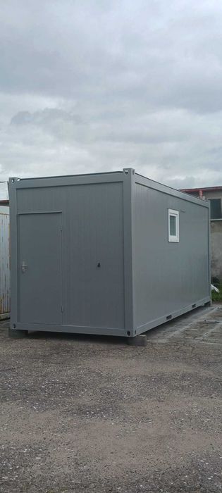 Kontener budowlany sanitarny socjalny uniwersalny 20' 6.06 m x 2.45 m - wc, pisuary, prysznice, umywalki