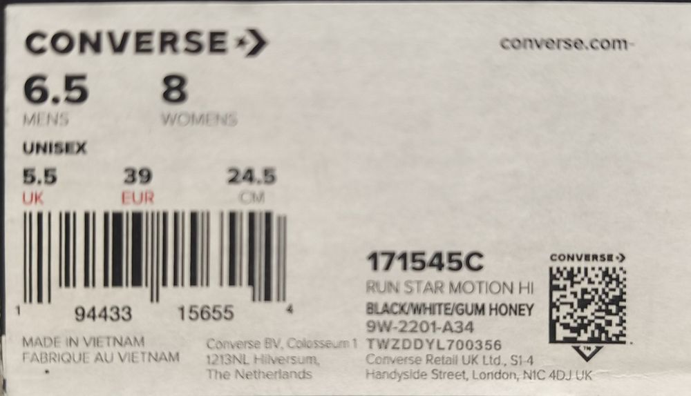 Converse Run Star Motion Hi