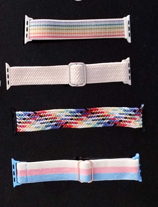 Braceletes de nylon para Apple Watch de 38mm