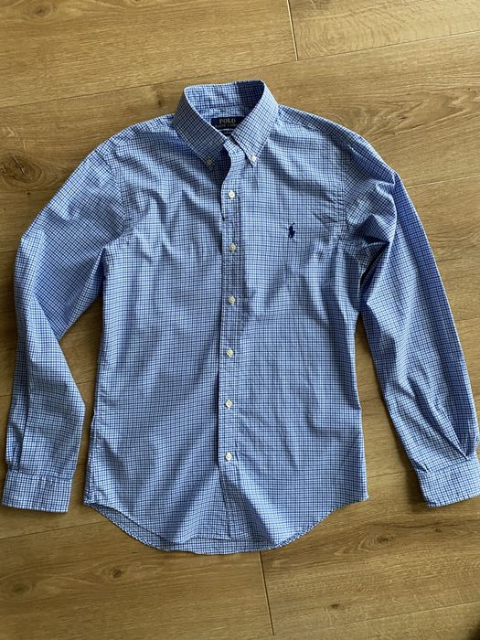 Ralph Lauren Polo koszula niebieska S