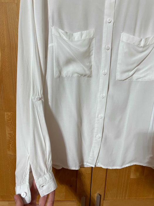 Cropp _ Biała basic koszula rozmiar M _ 100% wiskoza