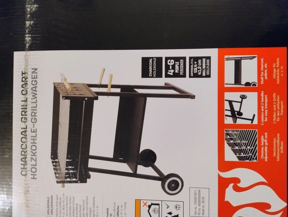 Grill wózek 61 x 45 cm Landmann NOWY