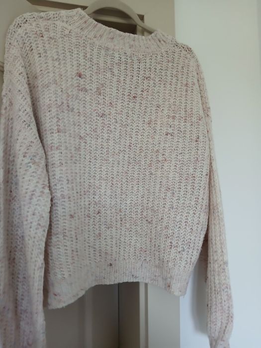 Sweter Primark S 38 40 biały oversize
