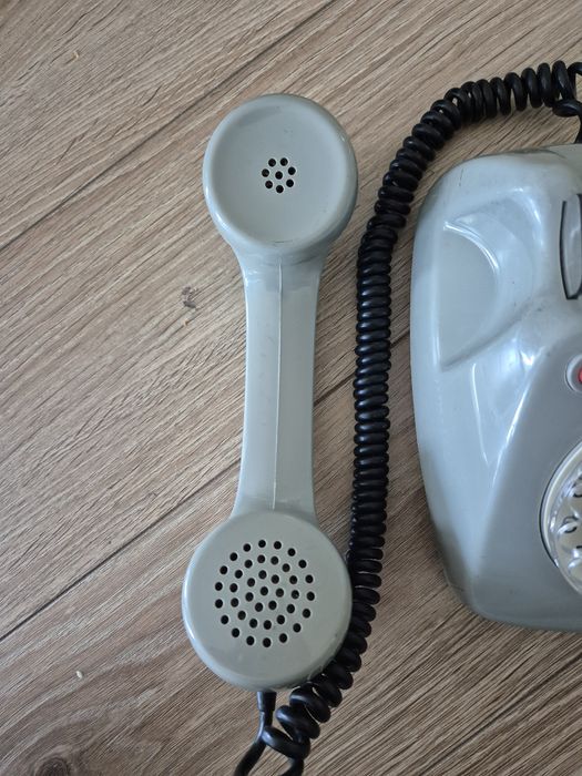 Telefon retro RWT CB-66 MB + Skrzynka Bateryjna 1985 PRL
