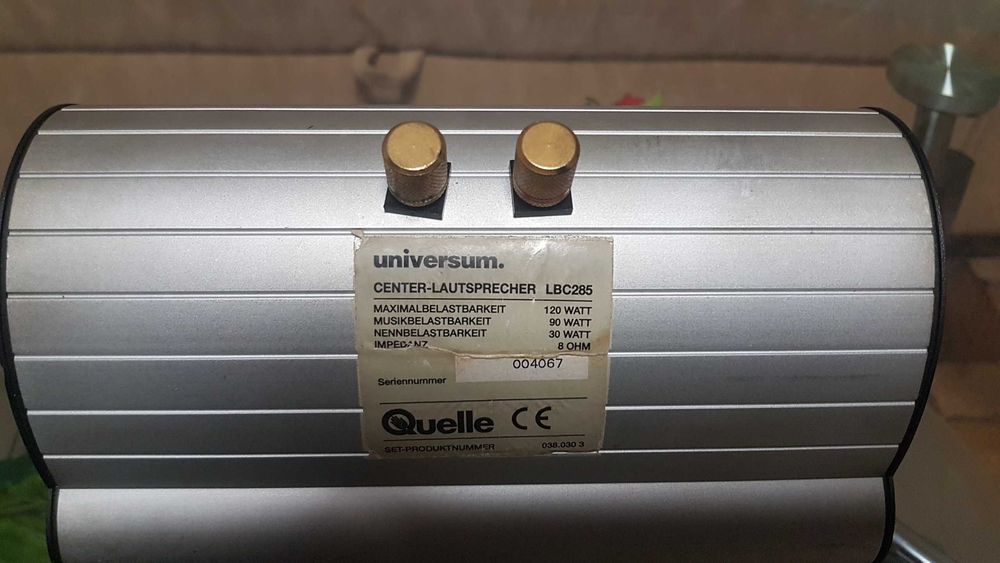 Центральная колонка UNIVERSUM, Philips, Samsung.