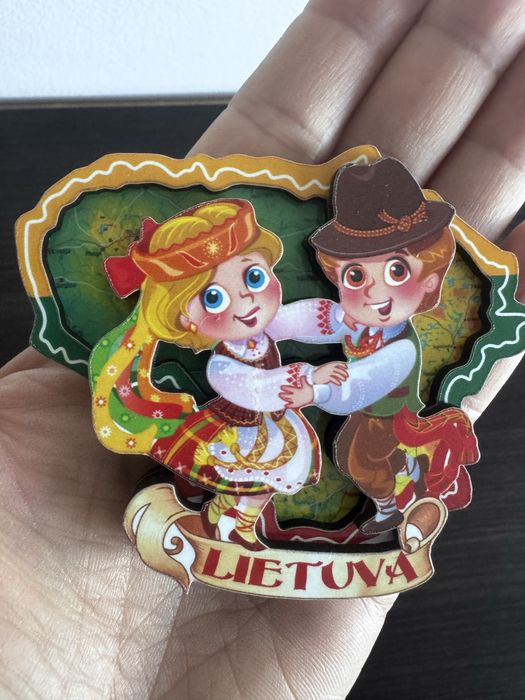 Magnes na lodówkę Litwa