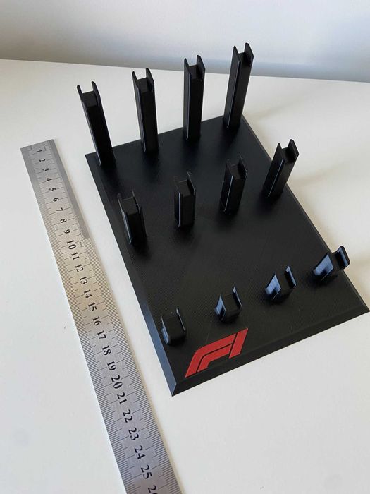 Suporte para mini carros de F1 LEGO