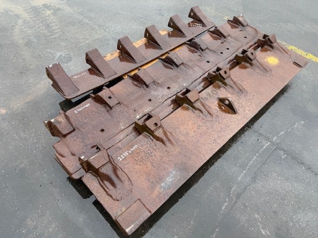 lemiesz z zębami do koparki 40 ton 3 szt komplet