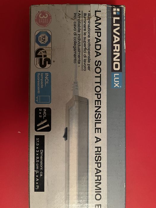 Iluminacao Luz lampada Livarno para bancada de cozinha