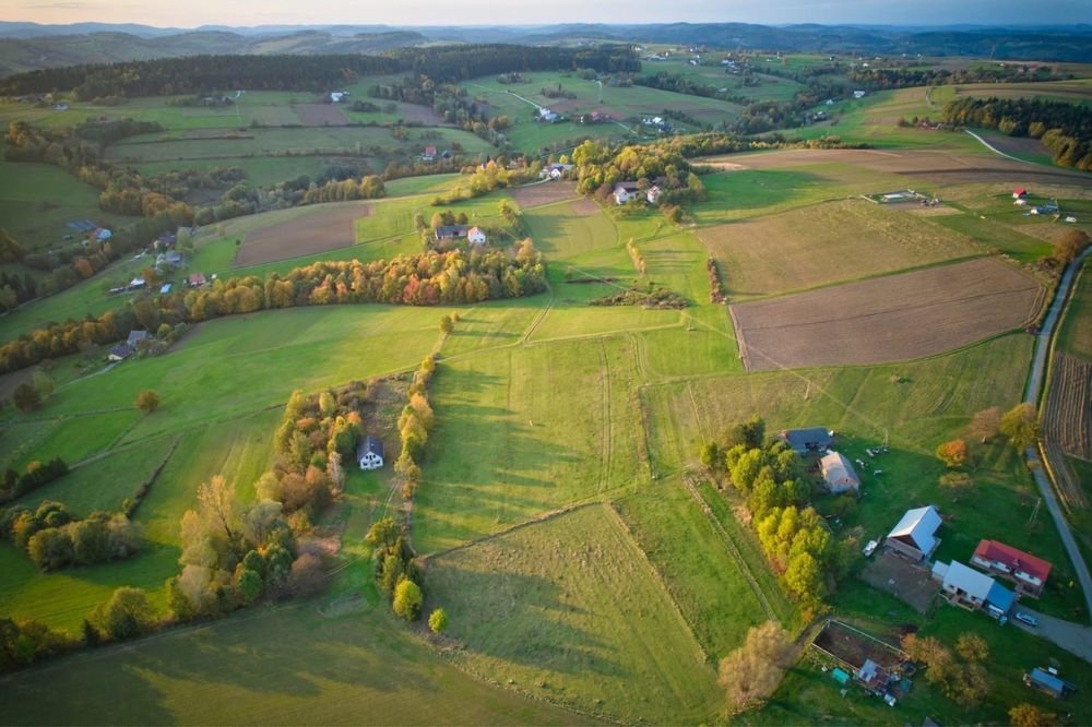 Dzialka z widokiem na Beskid Sadecki