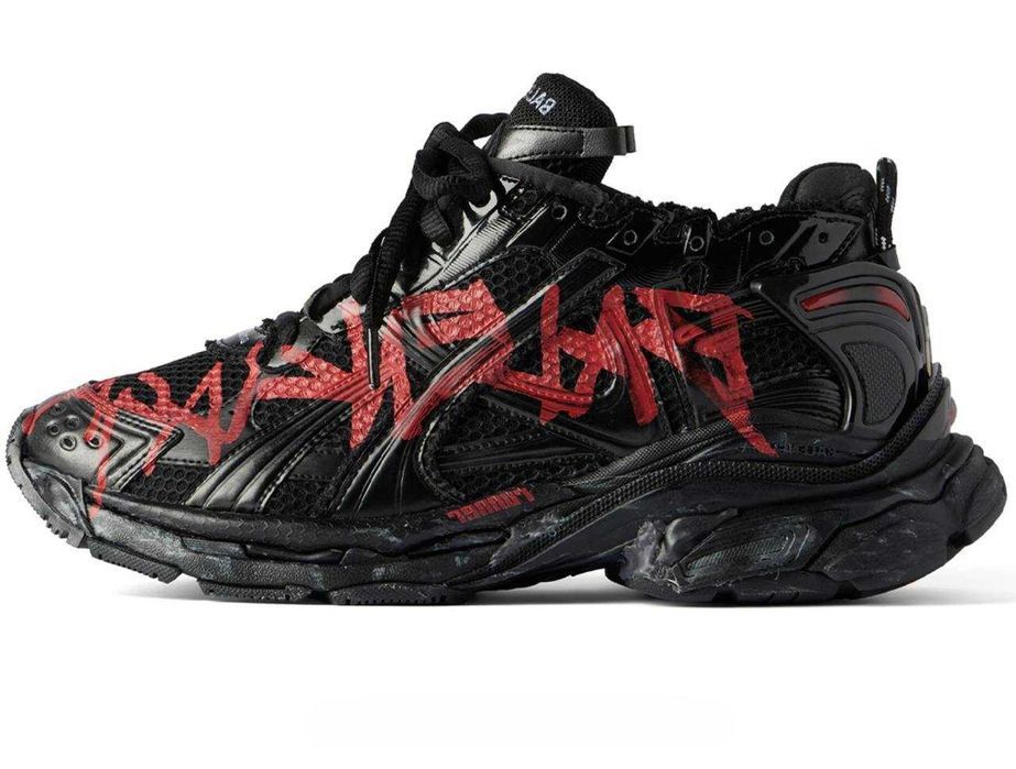 Кожаные кроссовки Balenciaga Runner Trainer кросівки баленсиага раннер
