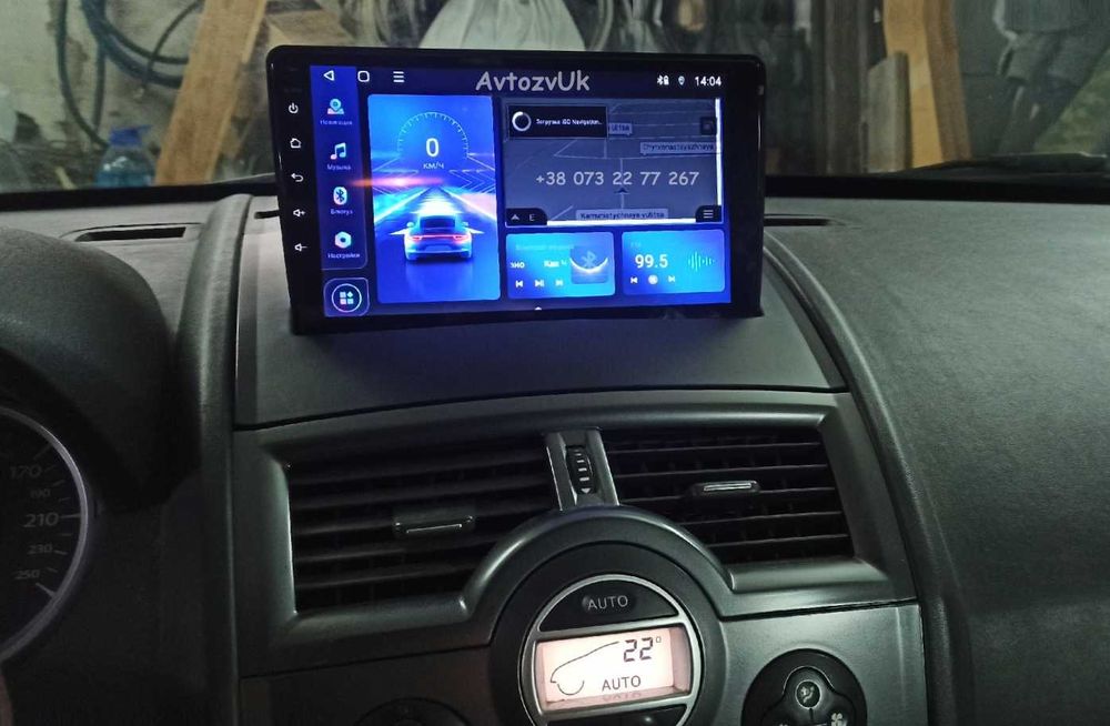 Магнітола RENAULT Megane 2 LAGUNA LATITUDE SCENIC Меган 2 Сценік Андроїд
