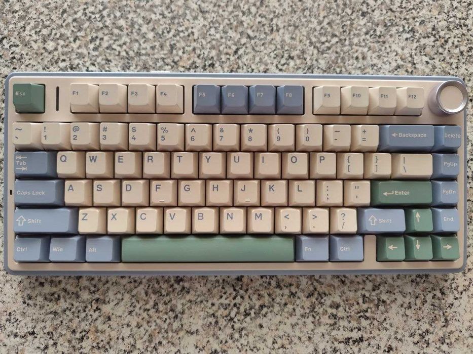 Teclado Mecânico Aula F75 (Wireless) – Na Caixa Original (Como Novo)