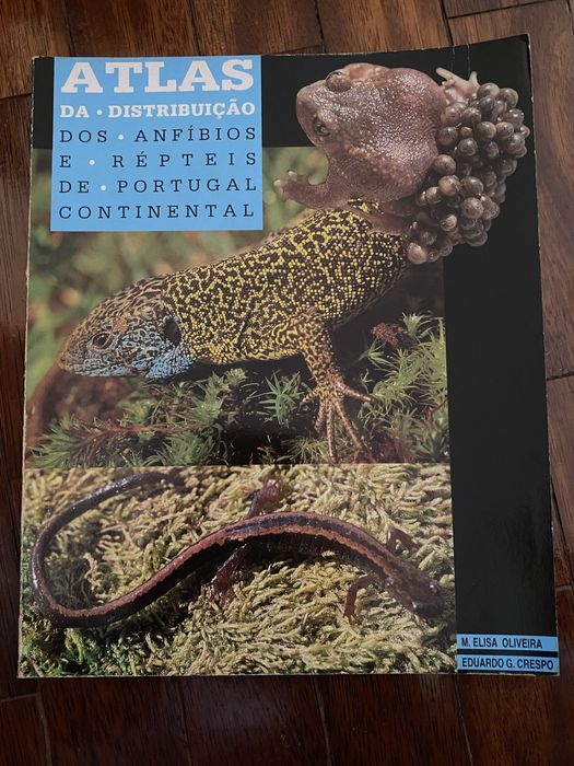 Atlas da distribuicao dos anfibios e répteis de Portugal Continental