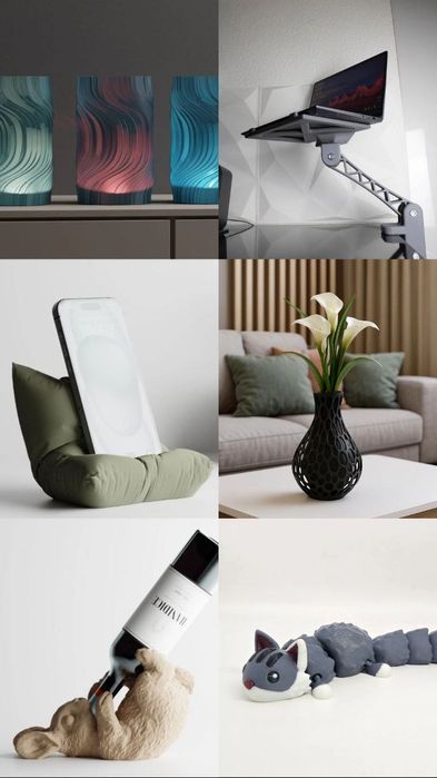 3d друк 3д на замовлення деталі корпуси декор інтер'єру 3д печать