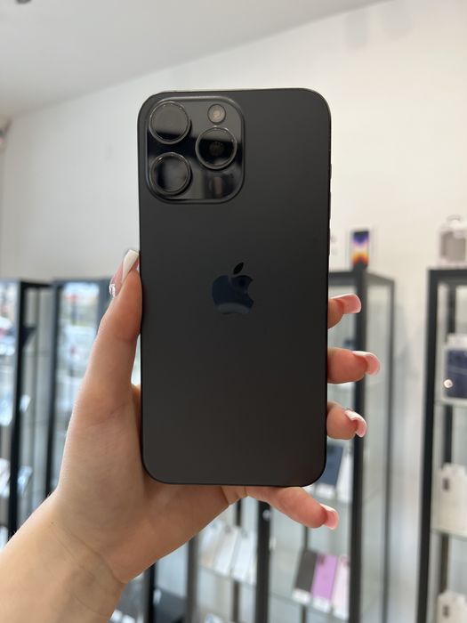 Telefon iPhone 15 PRO MAX 256GB Czarny Apple Gwarancja iTrade