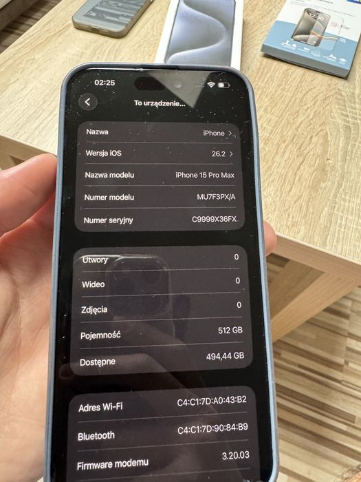 iPhone 15 Pro Max 512gb 84% stan idealny