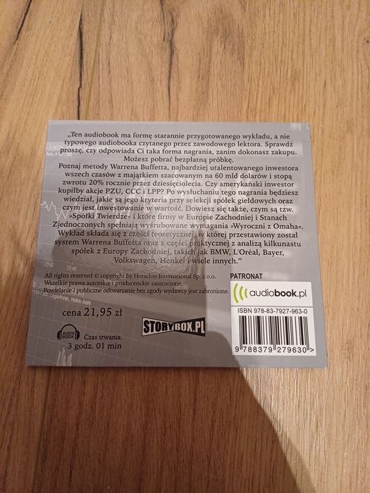 Audiobook Warren Buffett i inwestowanie w wartość