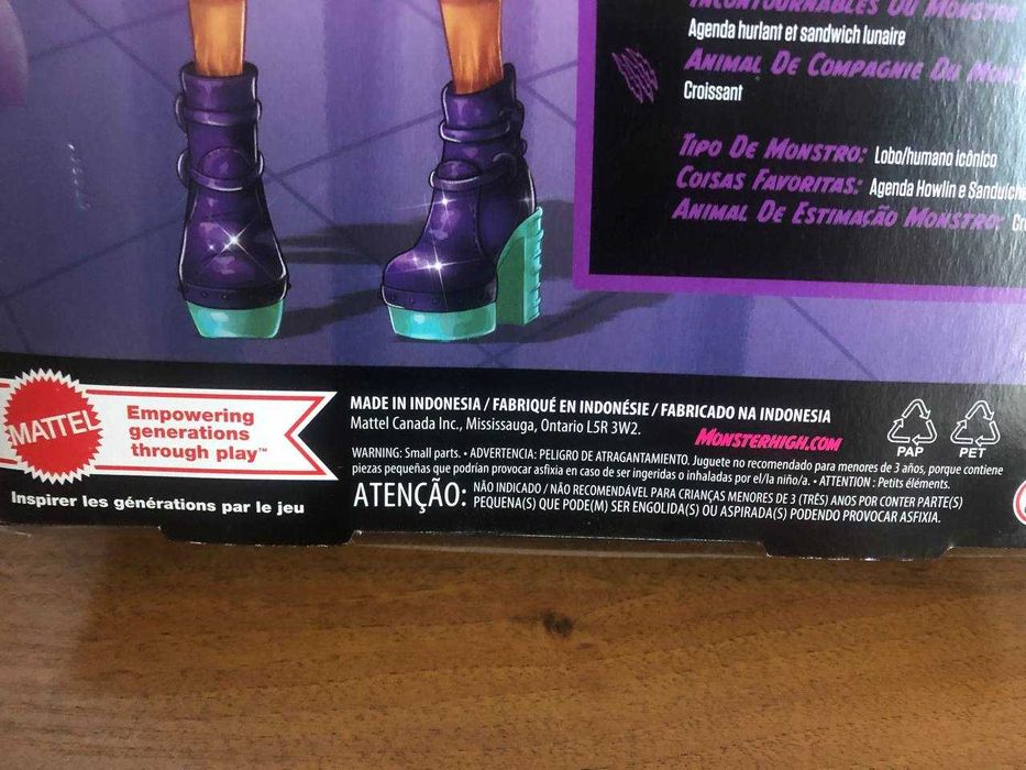 кукла лялька Monster High Clawdeen Wolf