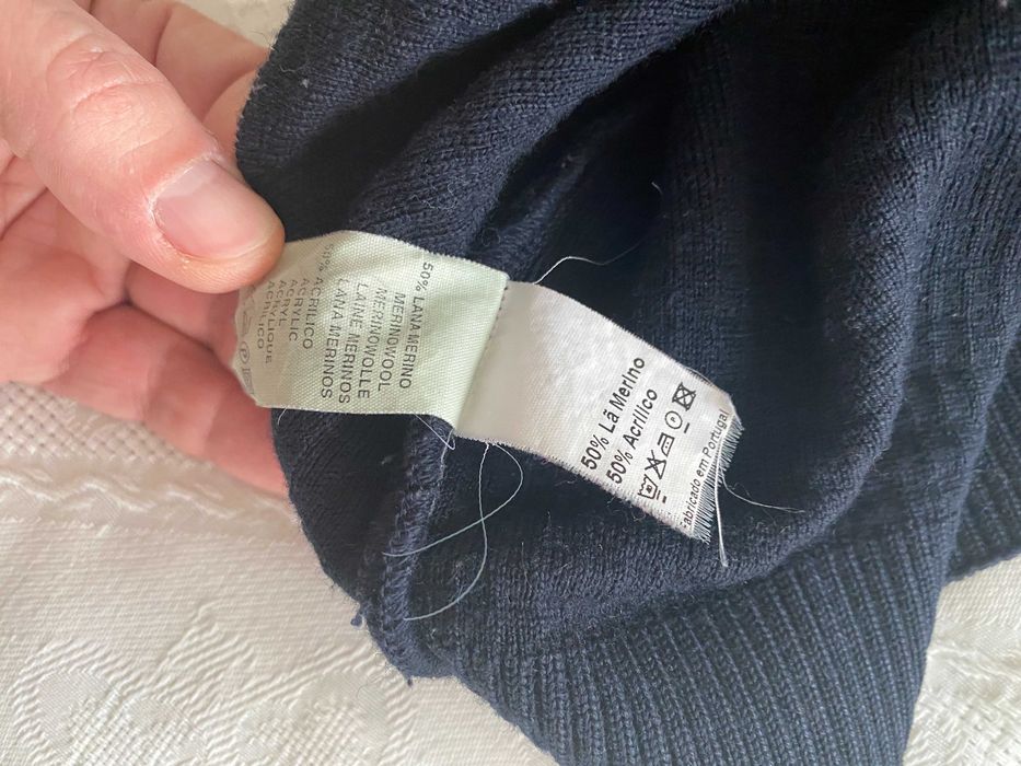Camisola Fragata azul escuro