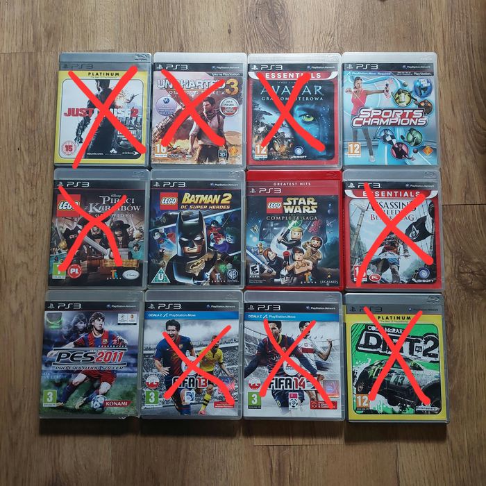 Sprzedam gry do ps3