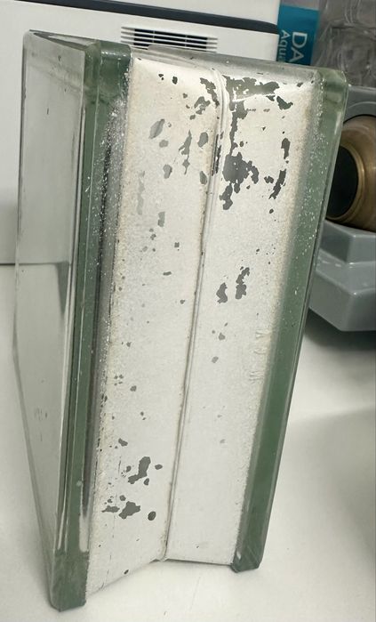 Vendo tijolo de vidro - Transparente Baço