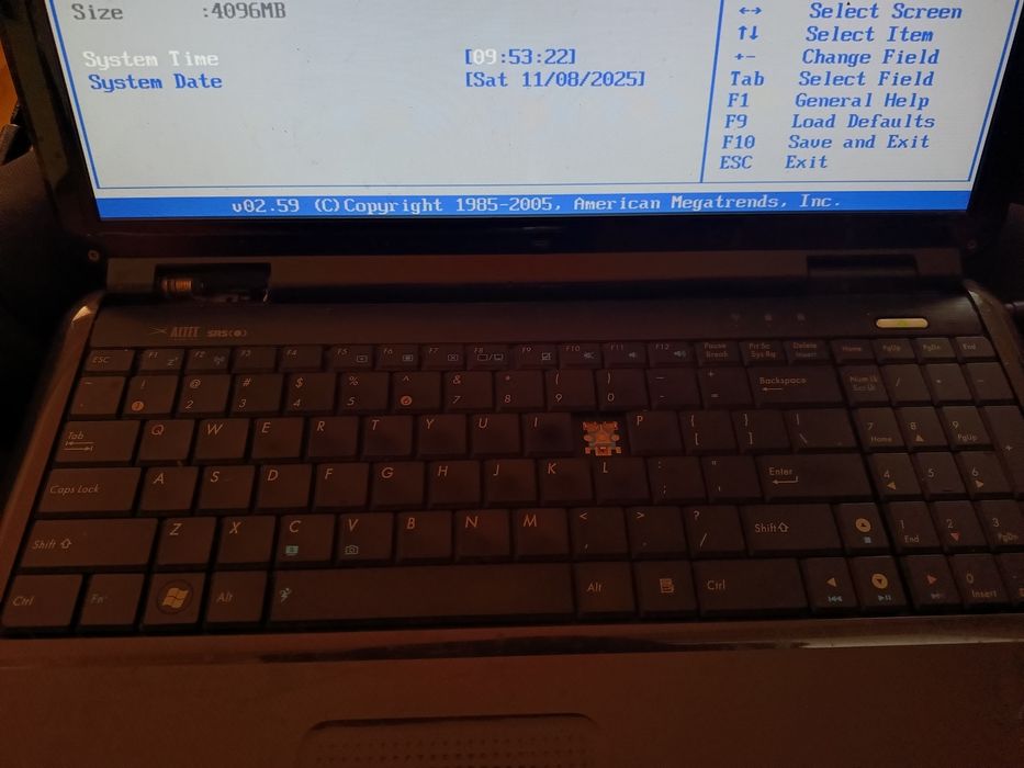 Laptop Asus k50ij