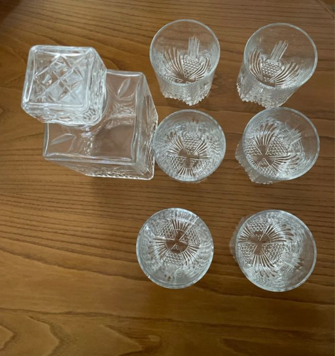 Conjunto copos whisky
