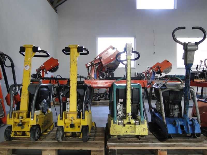 Zagęszczarka WACKER AMMANN WEBER BOMAG BELLE silniki Honda benzyna Hatz diesel Rewers sprowadzone Germany
