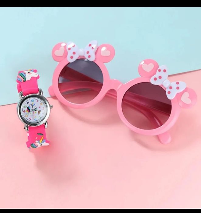 Conjunto de relógios de menina
