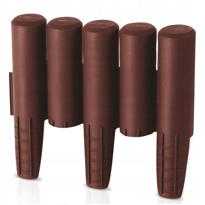 Palisada ogrodowa wysoka IPAL5 | Brązowy