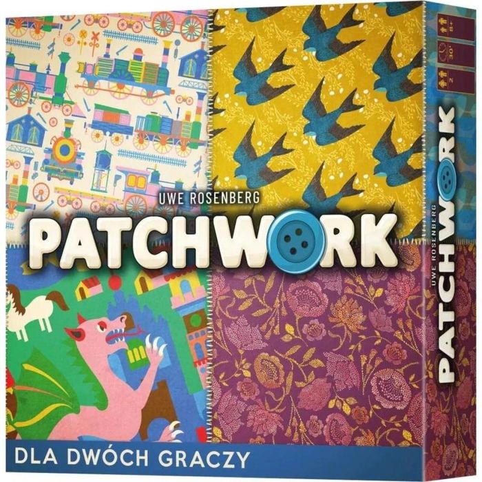 Patchwork (edycja polska) Rebel pudełko,205x50 mm
