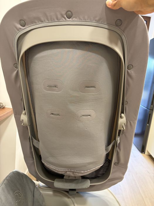 Espreguiçadeira cybex bouncer + adaptadores cadeira Lemo