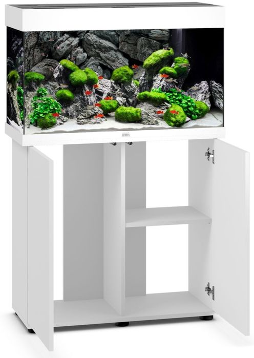 Juwel Rio 125 LED białe akwarium z szafką Aqualife