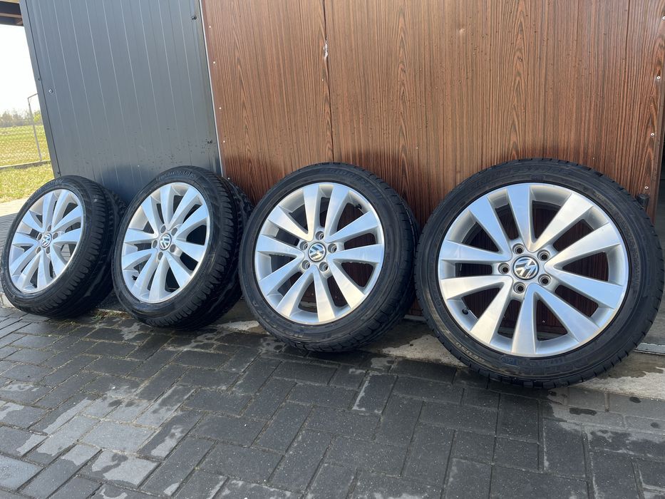 Kola, alufelgi z oponami Vw, Skoda, Audi 5x112, R17/225/45