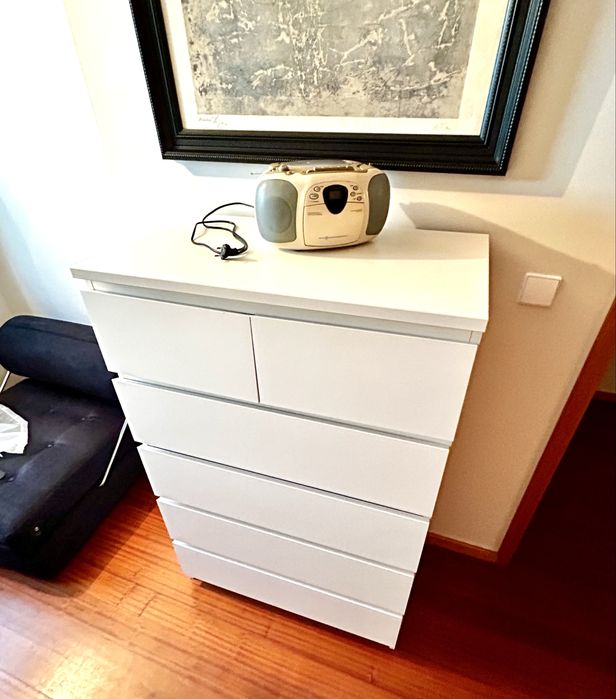 Cómoda quarto branca