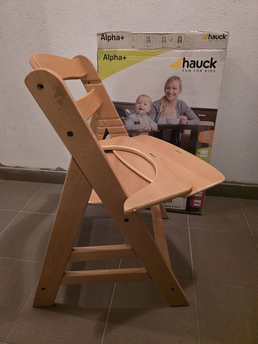 Krzesełko drewniane Hauck