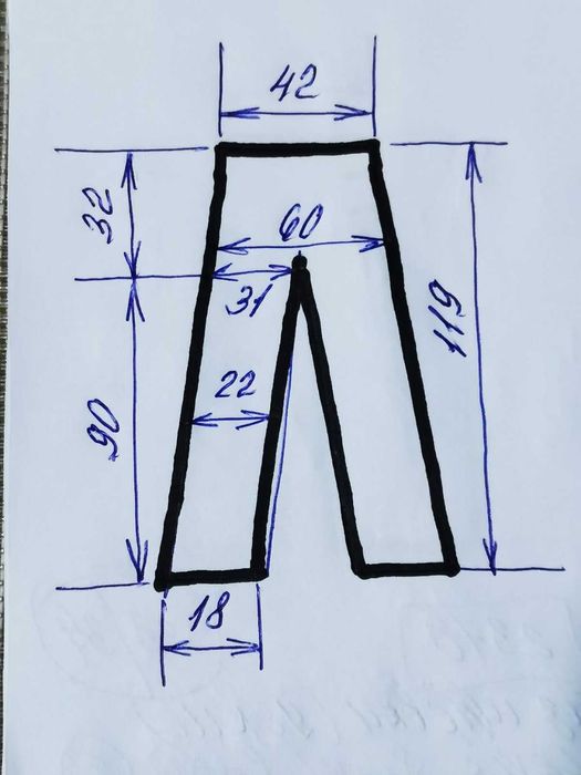 Мужские джинсы "Levi's". Оригинал. Шоурум. В серийное производство не поступали. Размер W32-33, L 34-36 Новые