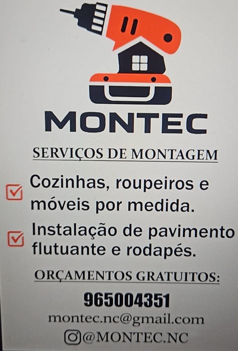 Serviços de montagem