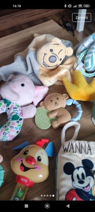 Zestaw zabawek dla niemowlaka