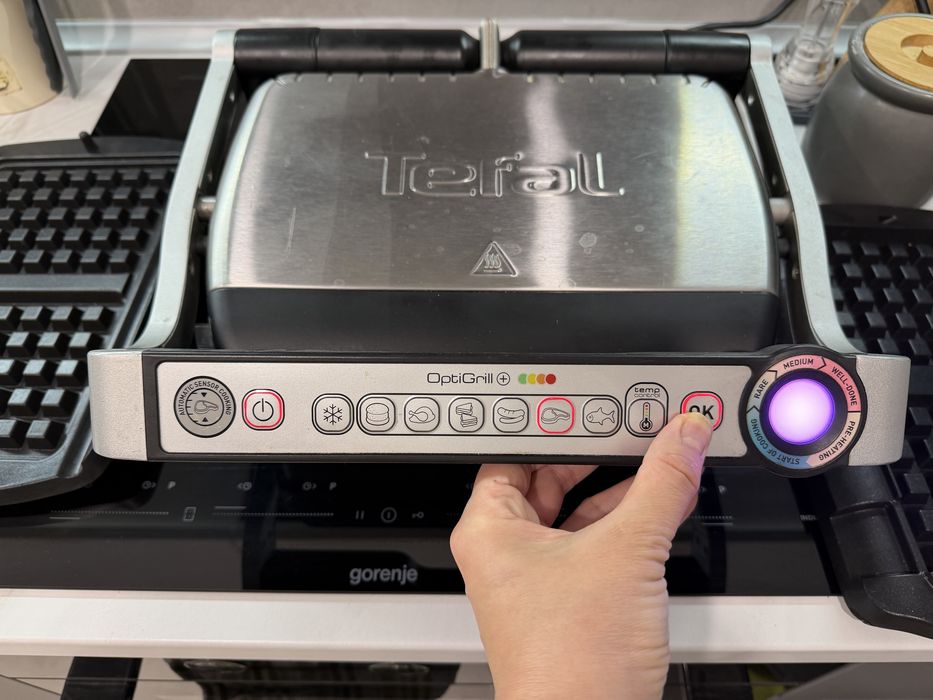 Tefal OptiGrill+  + вафельні панелі